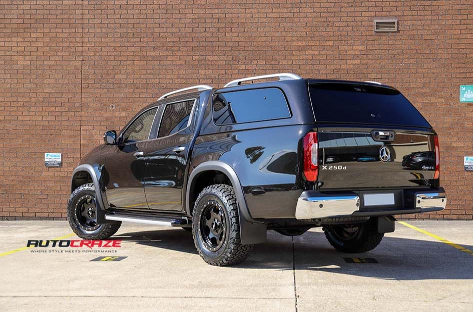 MERCEDES X CLASS RG1 SATIN BLACK